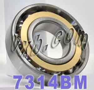 7314bm เชิงมุมสัมผัสแบริ่งบรอนซ์กรง 70x150x35