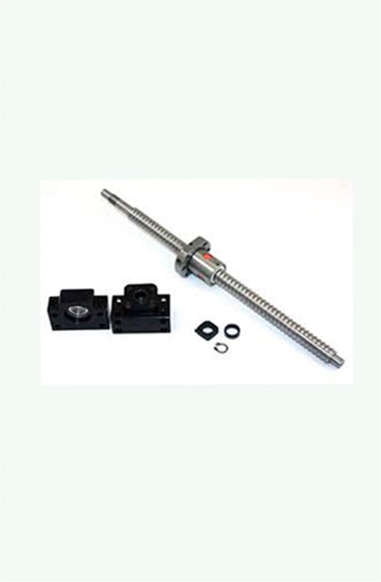 ชุดบอลสกรู 8 ฟุต ความยาว 20 มม. ป้องกันการถอยหลัง - ถั่วและตลับลูกปืนรองรับ