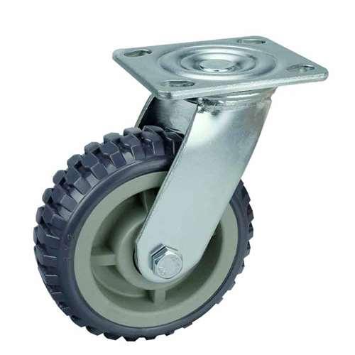 8"inch Heavy Duty Caster Wheel 661 Lbs - PP Core - PU - Top Plate Mount