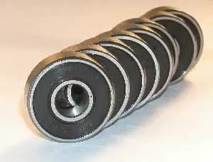 8-Pack Skateboard Hybrid Ceramic Ball Bearing - Silicon Nitride Balls
