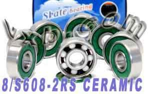 8 สเก็ตบอร์ดเซรามิกแบริ่งปิดผนึก ZRO2