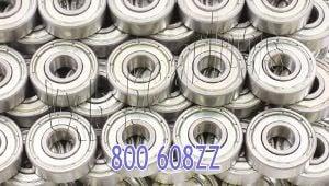 แบริ่งลูกปืนบอลสำหรับสเก็ตบอร์ด/อินไลน์/สเก็ต/ฟิดเจ็ต 800 ชิ้น พร้อมชิลด์ป้องกัน