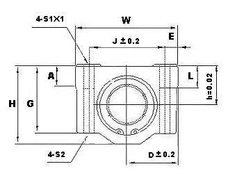 8mm Bushing Bearing Sliding Unit Linear Motion