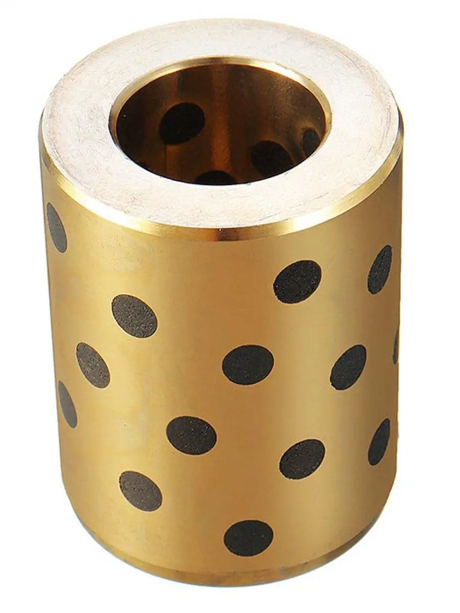 8mm self lubricating Graphite Brass Bushing Sleeve Oilless Bearing 8x12x15mm
