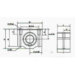 8mm Slide Unit Ball Bushing Block Linear Motion