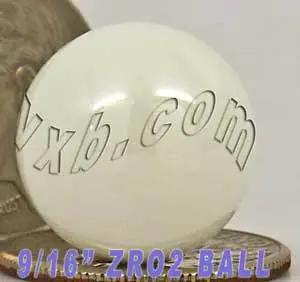 كرات سيراميك فضفاضة 9/16" = 14.288 مم كرات تحمل ZrO2