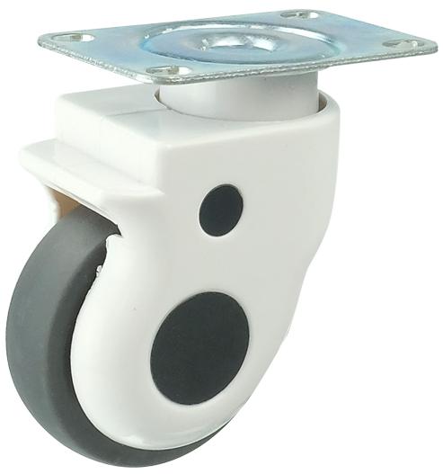 3"inch Medical Caster Wheel - Plate TPR