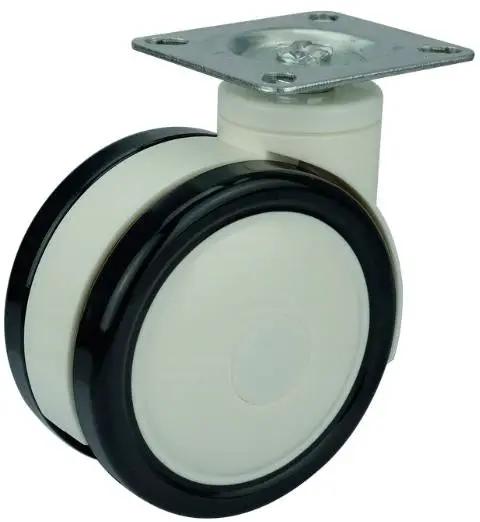 3"inch Medical Caster Wheel - Plate PU/ABS