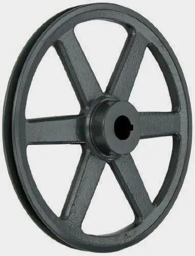 AK124 3/4" Bore OD 12.25", 1 Groove V-Belt Pulley Gear AK124-3/4" Cast Iron for 3L . 4L A - V-Belt