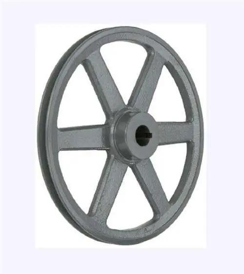 AK81 3/4" Bore OD 7.95" Cast Iron Pulley for V-belt size 3L, 4L OD 7.95" (8")