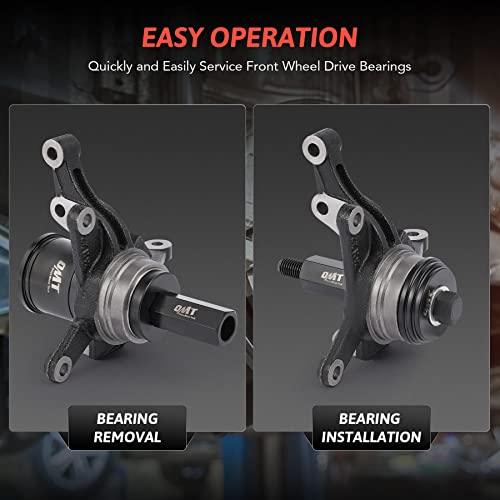 24-Piece Front Wheel Drive Bearing Press Kit - Removal & Installation