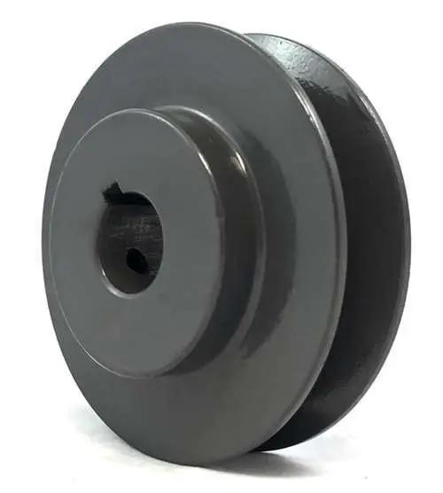 BK45-1" Sheave Cast iron Pulley - OD: 4.25" for V-belt size B Class 5L (BK451)