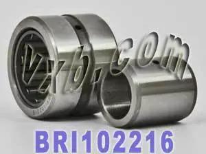 BRI102216 ลูกกลิ้งเข็มลูกปืน 5/8 "x 1-3/8" x 1 นิ้ว - ประเภทเครื่องจักร