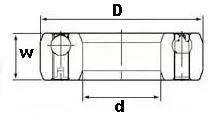 CSK20PP One way Bearing with Keyway Sprag Freewheel Backstop Clutch - VXB Ball Bearings