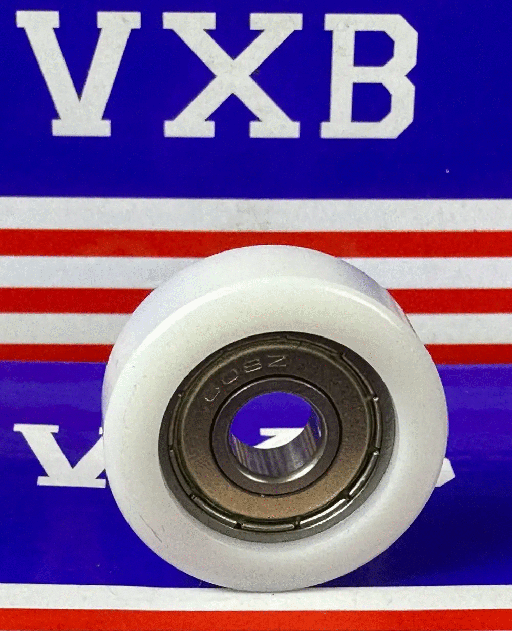 Plastic Bearing POM3x12x3ZZ White Bearing