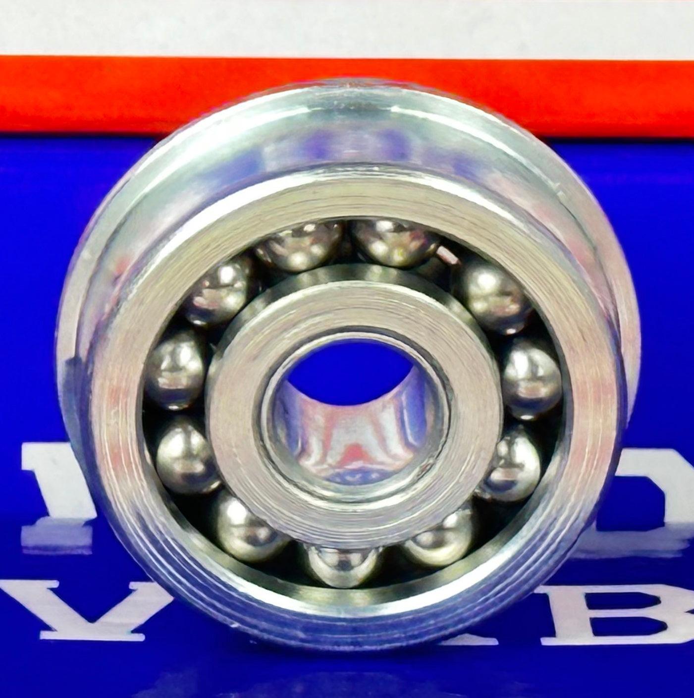 F1244 แบริ่งหน้าแปลน - ส่วนประกอบเต็ม - 3/8 "x 1-3/8" x 1/2 "
