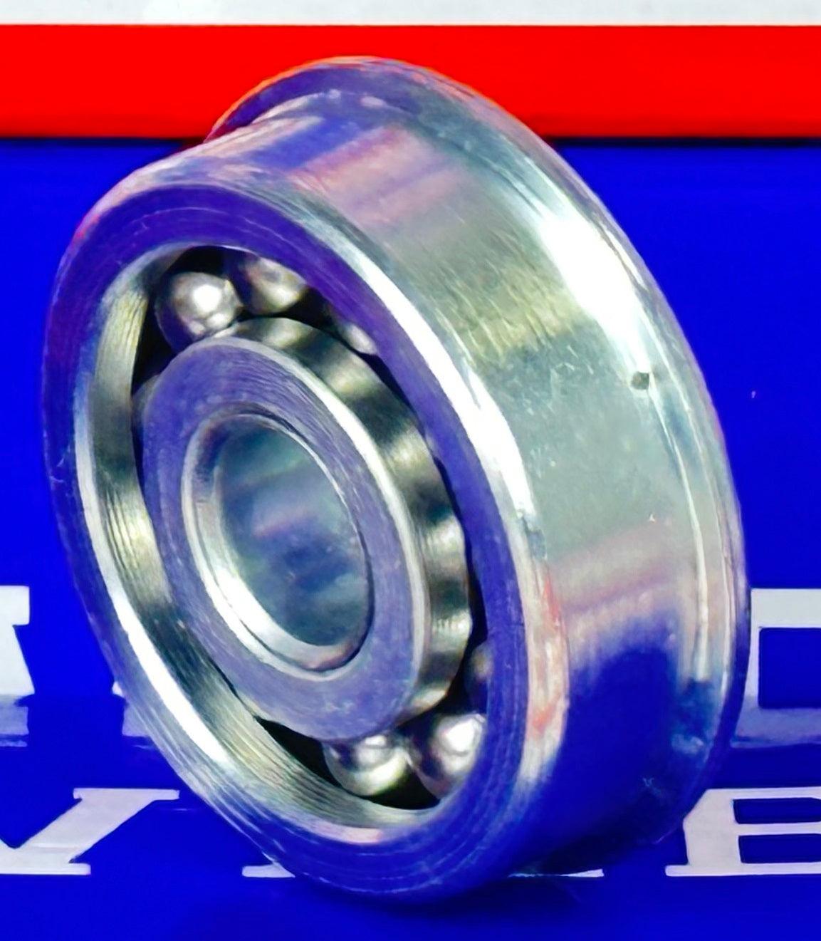 F1244 แบริ่งหน้าแปลน - ส่วนประกอบเต็ม - 3/8 "x 1-3/8" x 1/2 "