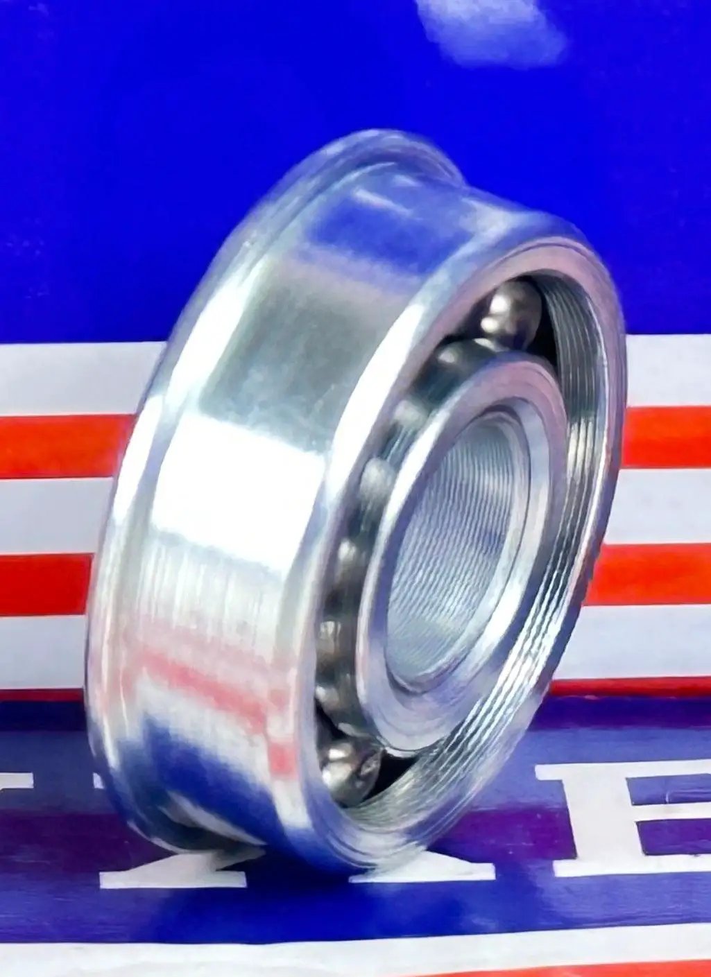 F1644 محمل مزود بحافة - مجموعة كاملة - 1/2" × 1-3/8 × 1/2"