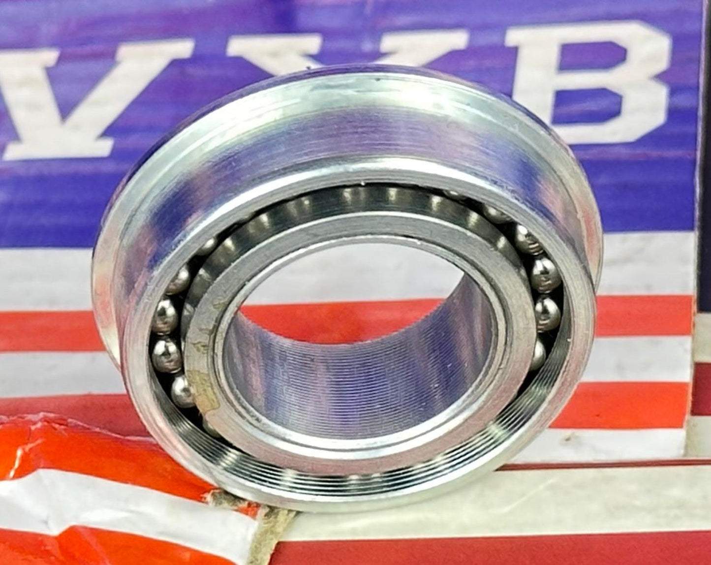 F2444 Łożysko kołnierzowe - pełne uzupełnienie - 3/4 x 1-3/8 x 7/16 ”