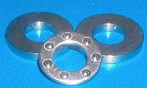 แบริ่งแรงดันขนาดเล็ก 3x8mm แหวนรองแบน 3x8x3.5mm