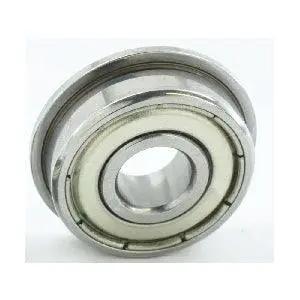 F628ZZ 8x24x8mm Shielded Miniature Flanged Bearing
