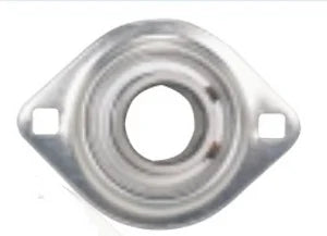 فلانجة محمل FHPFLZ201-8 فولاذ مضغوط بمسمارين 1/2" محمل