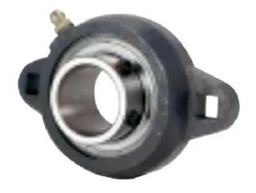 فلانجة محمل FHSFX201-12mm من الحديد المطاوع بمسمارين 12mm