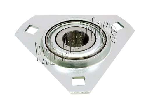 FHSPFTZ207-22 Bride Triangle 3 Boulons 1-3/8" Palier