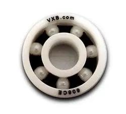 Fidget Hand Spinner 608CE ZrO2 Full Ceramic Open Ball Bearing - Nylon Cage
