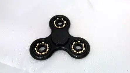 Fidget Hand Spinner : Center full Ceramic ZrO2 Bearing : 3 outer Bronze Bearing 42Q