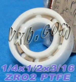Full gốm mang 1/4 "x 1/2" x 3/16 "thu nhỏ