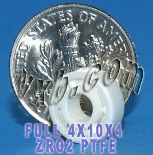 4x10mm Tam Seramik Rulman ZrO2 4x10x4mm