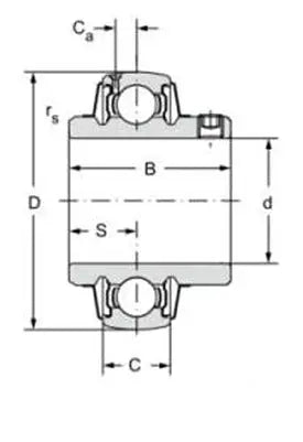 FYH Bearing UCX1548G5 3 Axle Insert Mounted Bearing