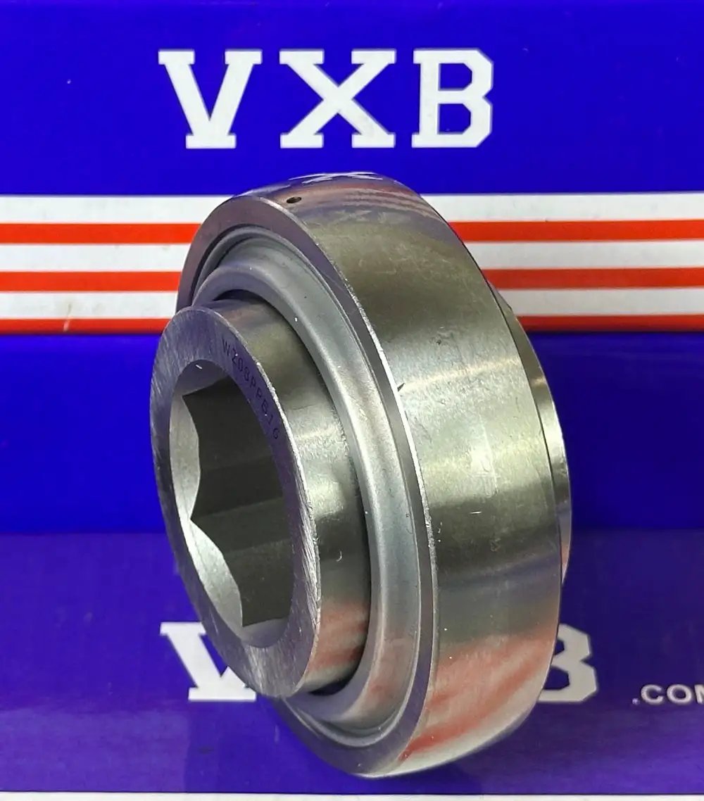 W208PPB16 Heavy Duty Disc Harrow Bearing - 1-1/4" Hex Bore