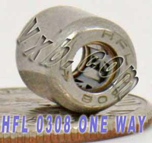 HFL0308 ตลับลูกปืนเข็มเดียว/คลัตช์ 3x6.5x8mm ขนาดเล็กขนาดเล็ก