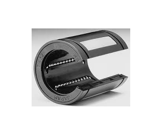 NB TW8OP 1/2" Douilles à billes auto-alignantes ouvertes pour mouvement linéaire