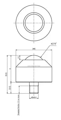 IS-05SNM IGUCHI Stainless Steel SUS420J2 Ball Transfer