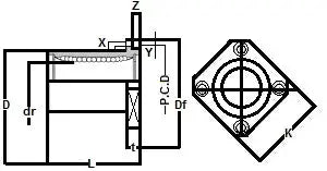KBK60 NB轴承 60mm 球形衬套 线性运动轴承