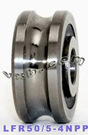 LFR50/5-4NPP 5MM ID X 4MM U-groef Track Roller lager