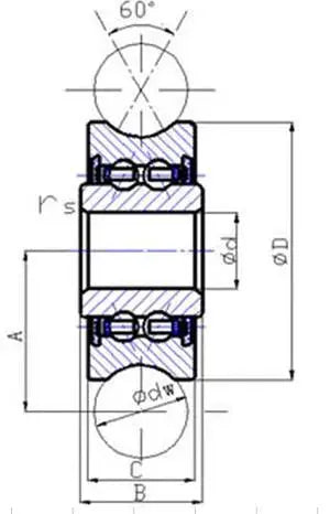 LFR5202-12NPP 15mm ID x 45mm U-Groove Track Roller Bearing Track