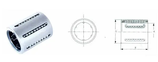LK4060 40mm Vòng Bi Lót 40x52x60 Vòng Bi Chuyển Động Trượt