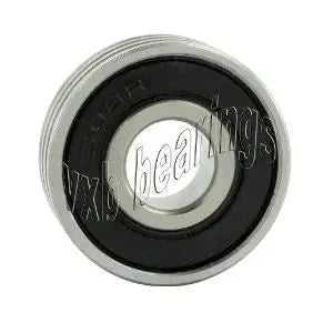 Lot 100 608-2RS Bearing With Groove Sealed 8x22x7mm