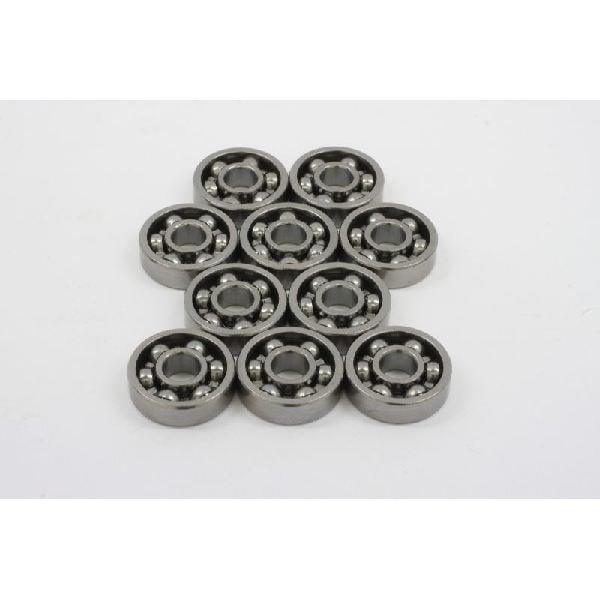 10-Pack bearings SR188 Free Spin Dry ABEC-5 Stainless Steel Fidget Ball Bearings 1/4" x 1/2" x 1/8"inch