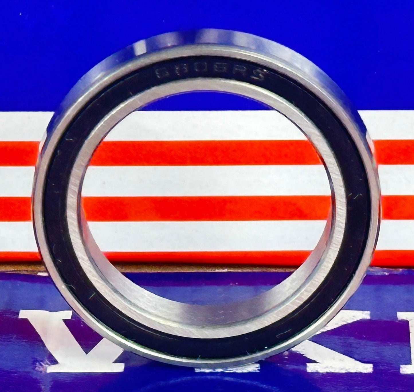 ลูกปืนเม็ดกลม MR6806-2RS ปิดผนึกสองชั้น เส้นผ่านศูนย์กลางภายใน 30mm เส้นผ่านศูนย์กลางภายนอก 42mm ความกว้าง 7mm