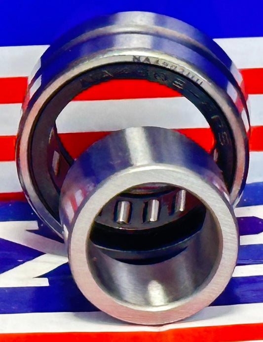 ตลับลูกกลิ้งเข็ม NA4902UU ขนาด 15x28x14 มม. - ชนิดกลึง