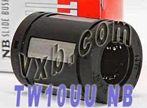 NB TW10UU 5/8" douilles à billes auto-alignantes pour mouvement linéaire