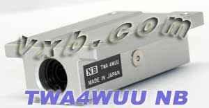 NB TWA4WUU 1/4 "Ball Busing Block Lineer Hareket