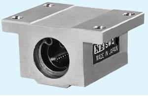 Bloc de palier à billes NB TWA8UU 1/2" pour glissière de mouvement linéaire