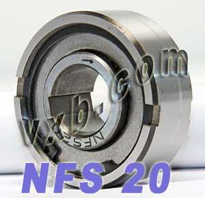 NFS20 ทางเดียว 20x52x21 รองรับแบริ่งที่จำเป็นต้องใช้คลัทช์แบ็คสต็อป
