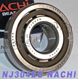 NJ304EG Nachi Turlical Con lăn mang 20x52x15mm Nhật Bản được sản xuất